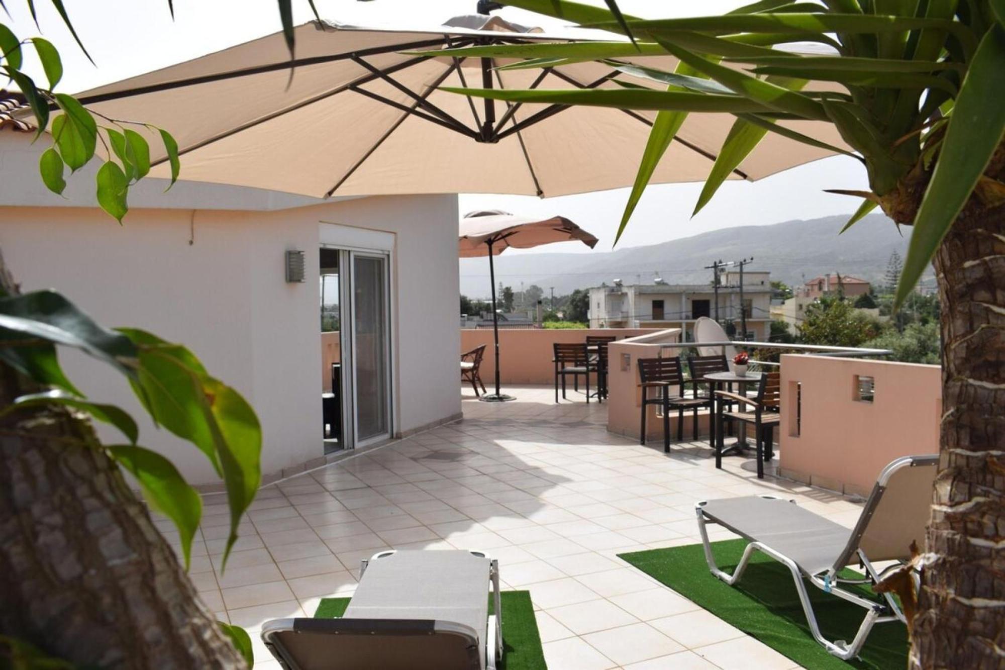 Ilias Villa In Chania Perivolia  ภายนอก รูปภาพ