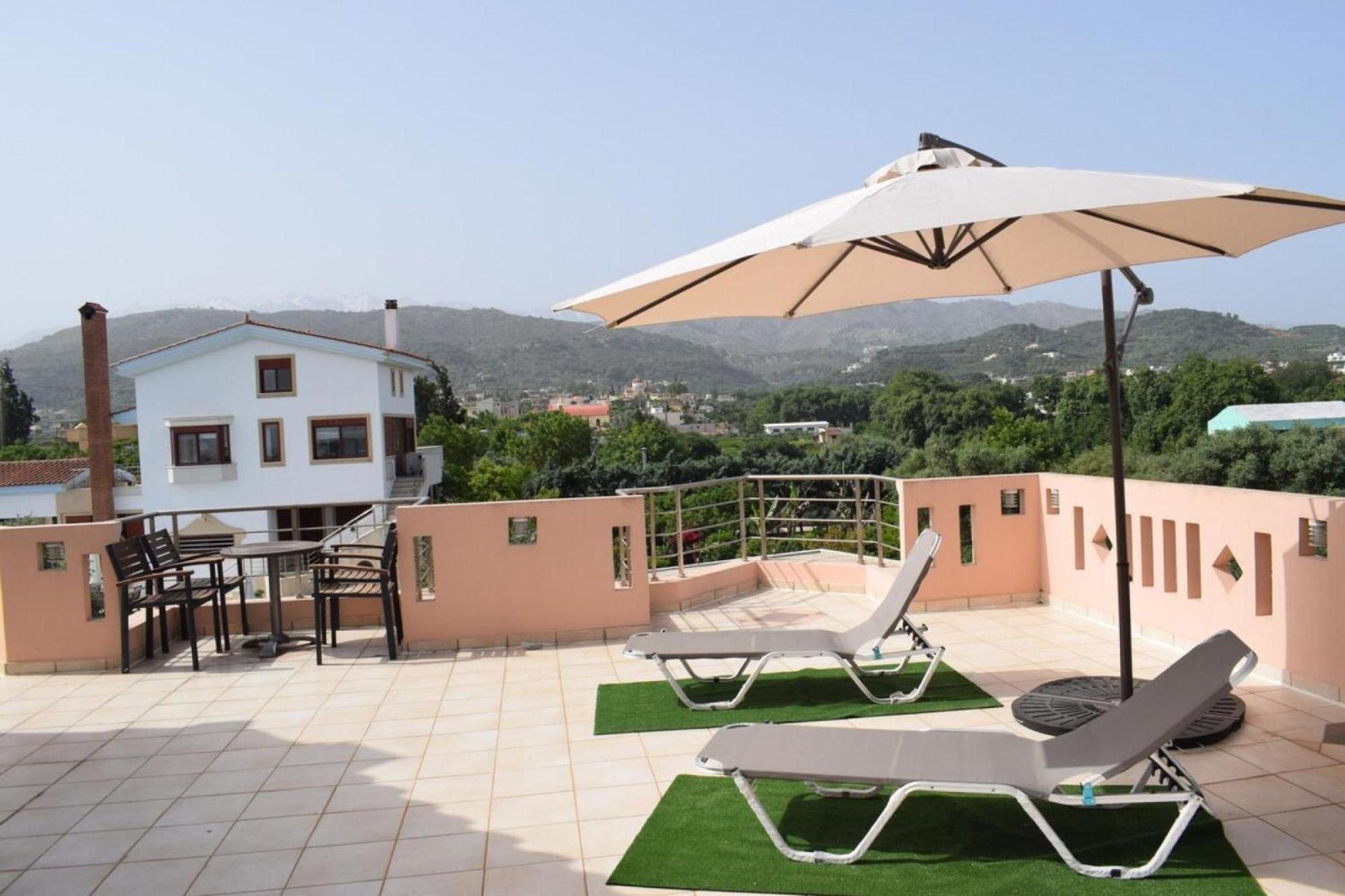 Ilias Villa In Chania Perivolia  ภายนอก รูปภาพ